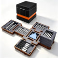 🔧 55‑In‑1 Magnetic Precision Screwdriver Set for Home & Electronics Repair