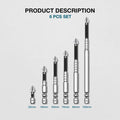🔧 K5 Anti‑Slip Magnetic Screwdriver Bits, Impact‑Resistant Power Tool Accessories for Home DIY