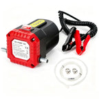 ⚡ 12V 80W Oil Extractor Pump, Oil Transfer Suction Pump with Tubes Kit, Fluid Change Pump for Truck, RV, Boat & Marine, Red