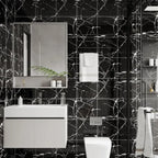 ✨ Self-Adhesive Vinyl Tile Stickers, Waterproof Floor & Wall Decor Tiles for Home Renovation