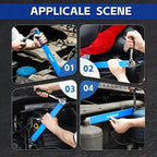🔧 Impact‑Ready Offset Wrench Extender, Multi‑Size Square Drive Adapters for Tight‑Space Repairs