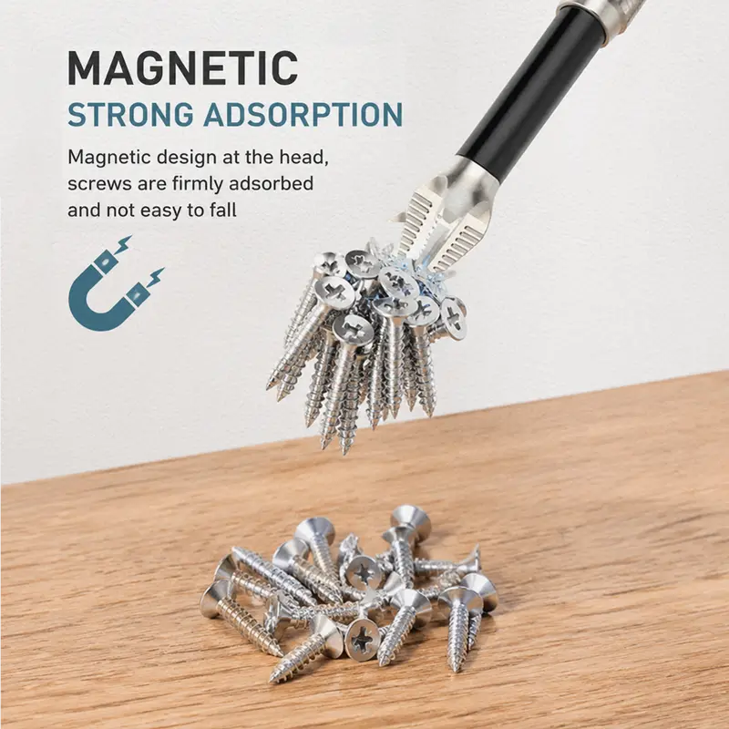 🔧 K5 Anti‑Slip Magnetic Screwdriver Bits, Impact‑Resistant Power Tool Accessories for Home DIY