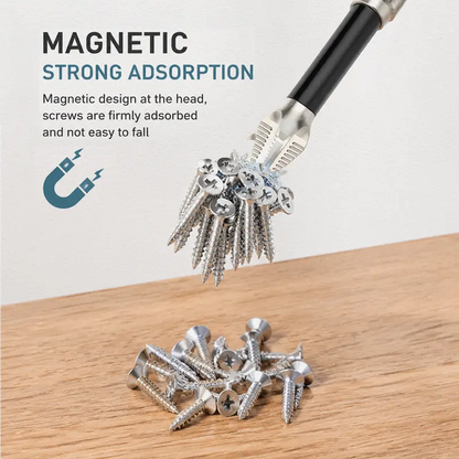 🔧 K5 Anti‑Slip Magnetic Screwdriver Bits, Impact‑Resistant Power Tool Accessories for Home DIY