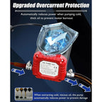 ⚡ 12V 80W Oil Extractor Pump, Oil Transfer Suction Pump with Tubes Kit, Fluid Change Pump for Truck, RV, Boat & Marine, Red