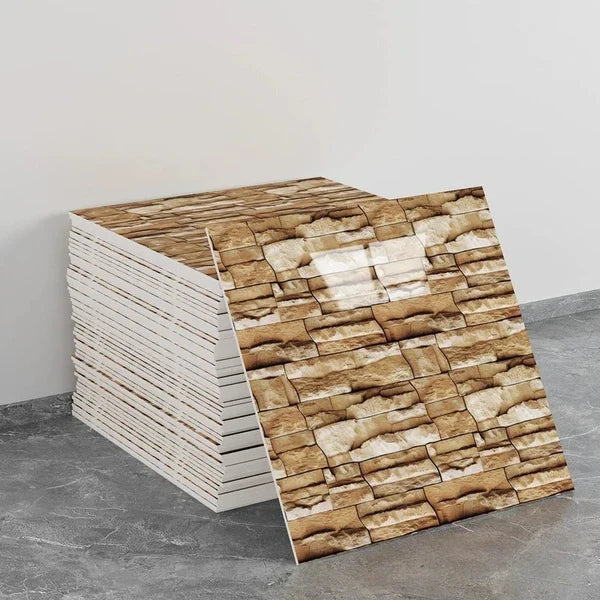 ✨ Self-Adhesive Vinyl Tile Stickers, Waterproof Floor & Wall Decor Tiles for Home Renovation