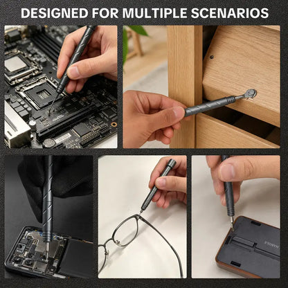 🔧 55‑In‑1 Magnetic Precision Screwdriver Set for Home & Electronics Repair